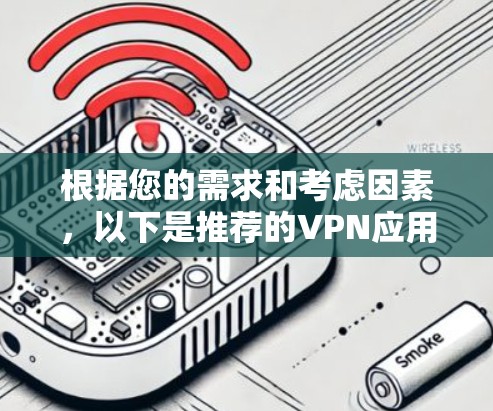 根据您的需求和考虑因素,以下是推荐的VPN应用程序 根据您的需求和考虑因素,以下是推荐的VPN应用程序