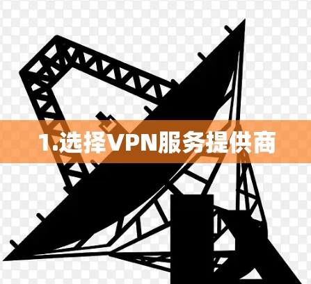 1.选择VPN服务提供商 1.选择VPN服务提供商
